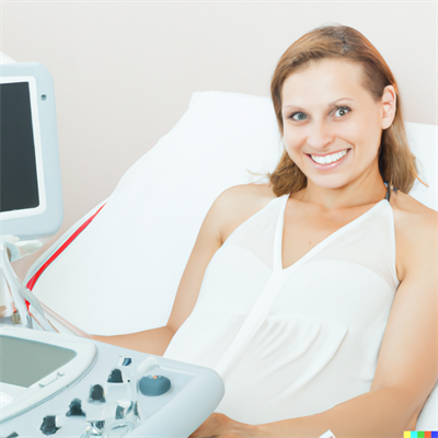 DALL&#183;E 2023-09-20 10.28.38 - ultrasound device handle on stomach smiling patient